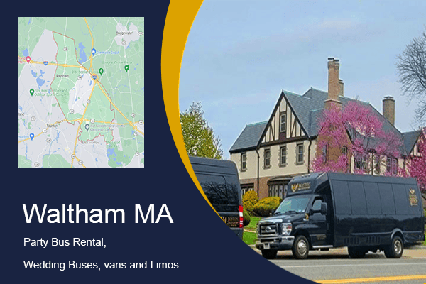 Waltham MA party bus rental